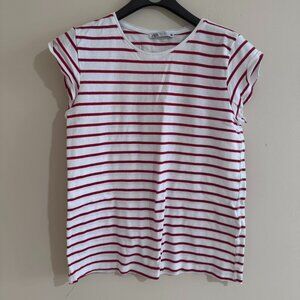 [Zara] Red Stripe T-Shirt - Size M